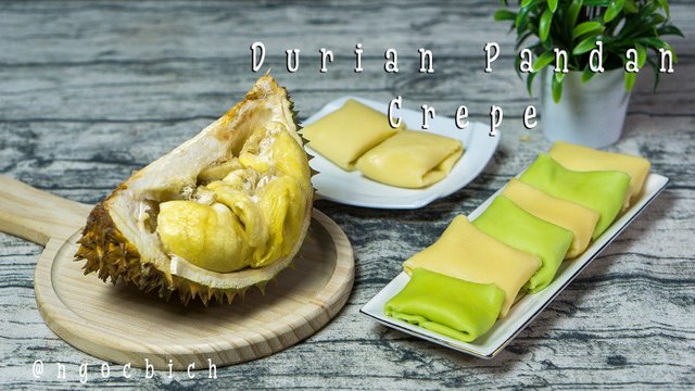 Crepe recipe durian The Yummiest